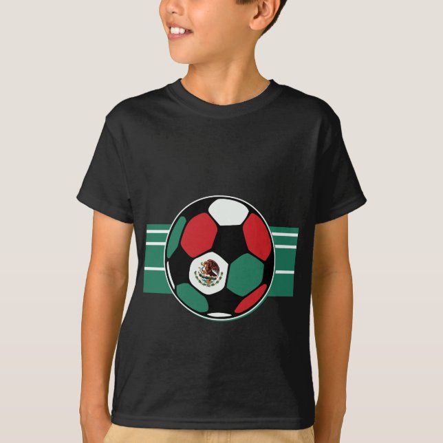 Mexiko-Fußball T-Shirt (Vorderseite)