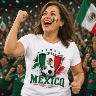 Mexiko Fußballfan El Tri Football Weltmeisterschaf T-Shirt