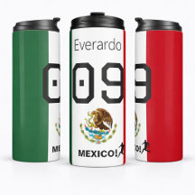 Mexiko-Fußballtrikot Personalisiert Nationaler Sto