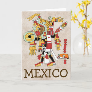 Mexiko-Grußkarte Karte