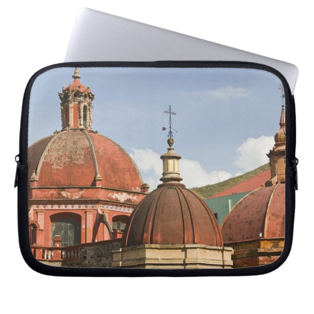 Mexiko, Guanajuato Staat, Guanajuato. Templo Laptopschutzhülle (Vorderseite)