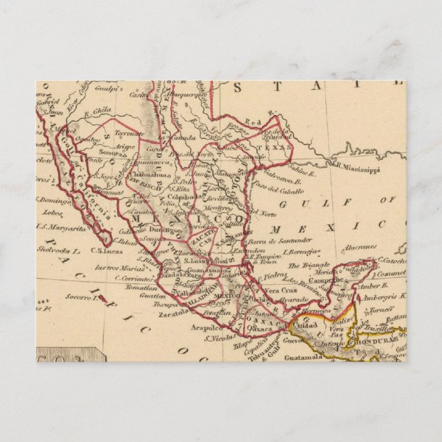 Mexiko, Guatamala Postkarte (Vorderseite)
