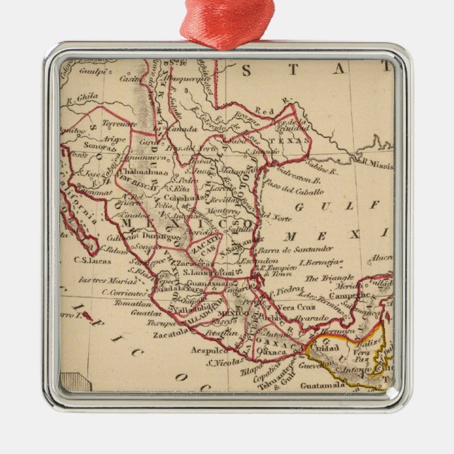 Mexiko, Guatemala Ornament Aus Metall (Vorne)