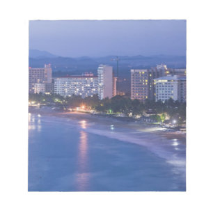 Mexiko, Guerrero, Ixtapa. Ixtapa Hotels entlang Notizblock