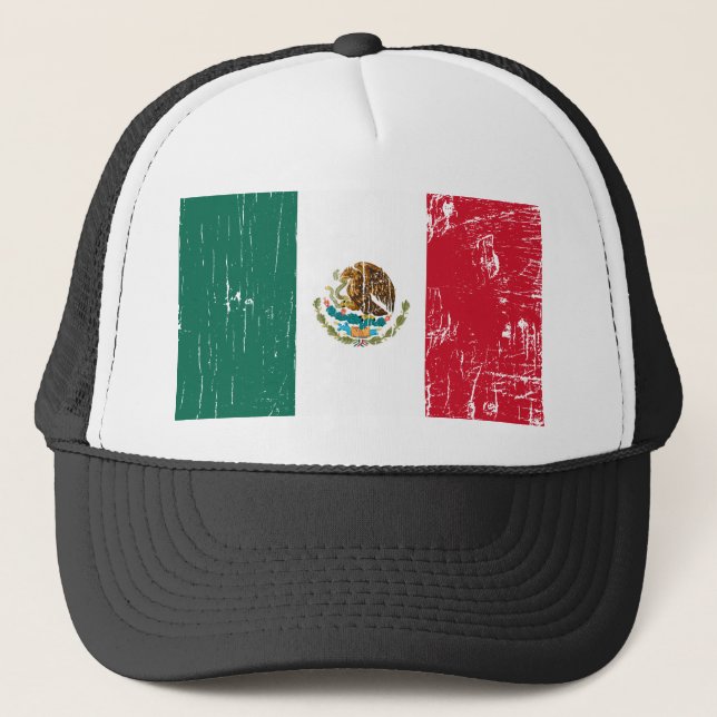 Mexiko-Hut Truckerkappe (Vorderseite)