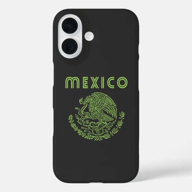 Mexiko iPhone 16 Hülle (Rückseite)