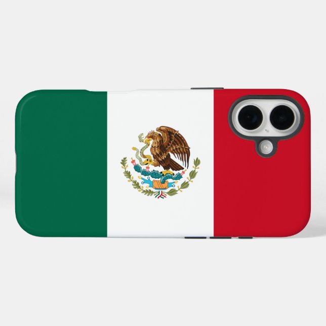 Mexiko iPhone 16 Plus Hülle (Rückseite (Horizontal))