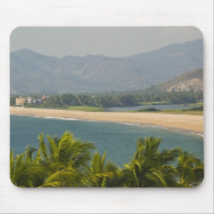 Mexiko, Jalisco, Barra de Navidad. Stadtstrand Mousepad