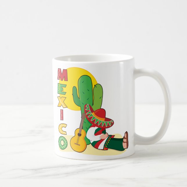 Mexiko Kaffeetasse (Rechts)