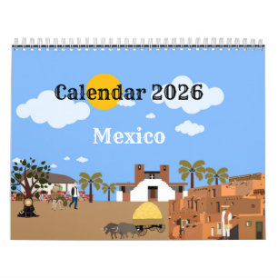 Mexiko-Kalender Kalender