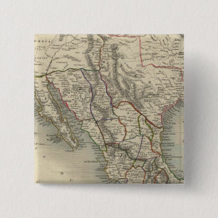 Mexiko, Kalifornien und Texas Button