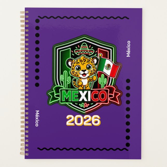 Mexiko Kinder Planer (Vorderseite)