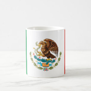 Mexiko-Landesflaggenations-Symbolrepublik Kaffeetasse