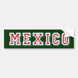 Mexiko-Logo Autoaufkleber für Mexikaner