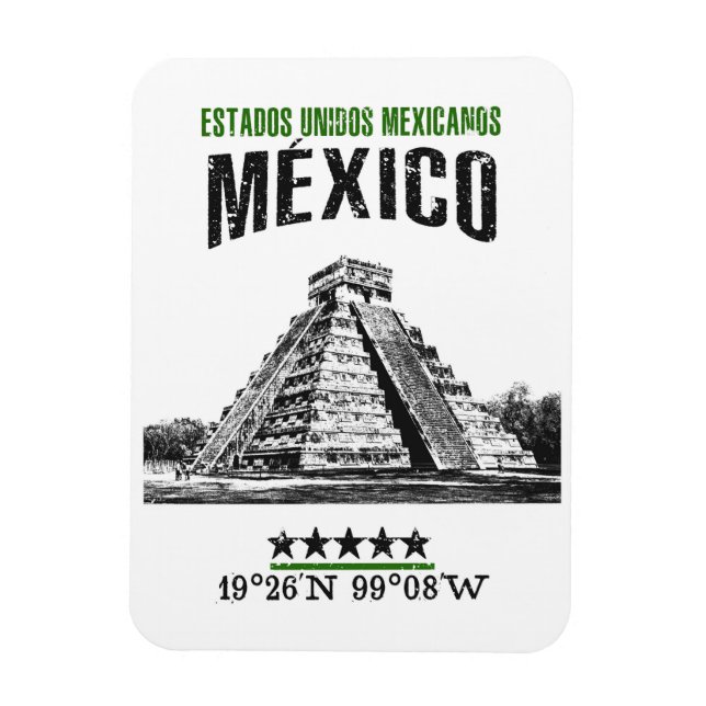 Mexiko Magnet (Vertikal)