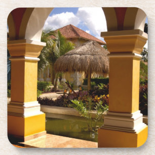 Mexiko, Mayan Riviera, Architektur im Iberostar Untersetzer