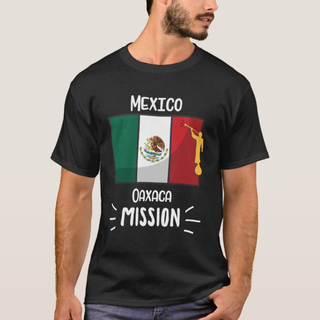 Mexiko-Mission Oaxaca Mormon LDS T-Shirt (Vorderseite)