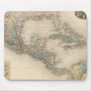 Mexiko, Mittelamerika und die Karibik Mousepad