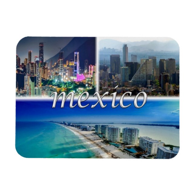 Mexiko - Monterrey - Magnet (Horizontal)