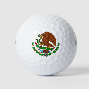 Mexiko-Münzwaffen Golfball