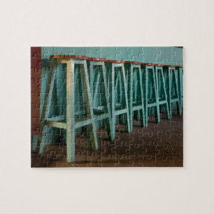 Mexiko, Oaxaca, Mauer der grünen Bar