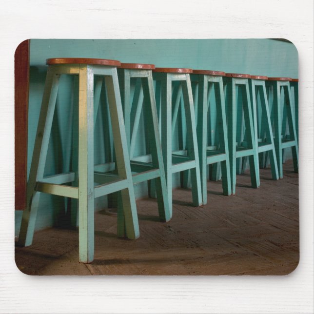 Mexiko, Oaxaca, Mauer der grünen Bar Mousepad (Vorne)