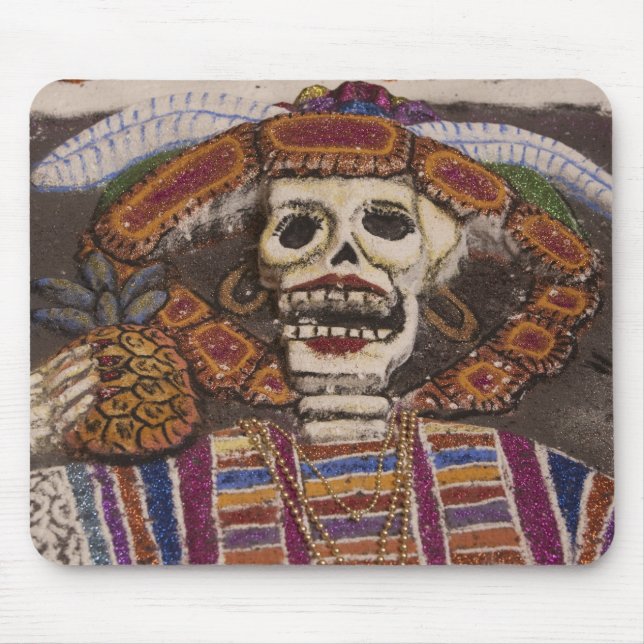 Mexiko, Oaxaca. Sand-Tapete (Tapete de Arena) Mousepad (Vorne)