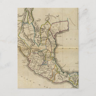 Mexiko oder neues Spanien Postkarte