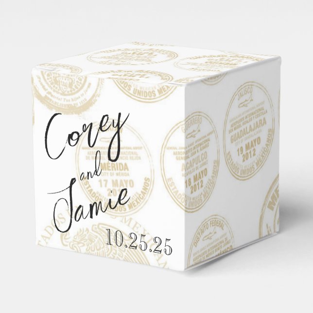 Mexiko-Pass Geschenkschachtel (Vorderseite)