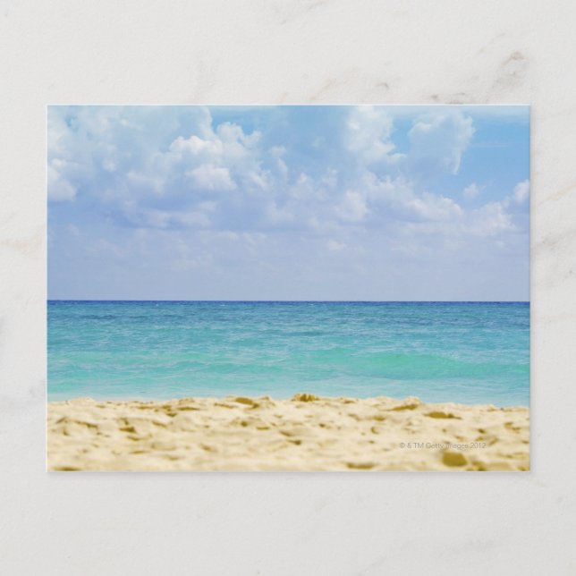 Mexiko, Playa del Carmen, Seebad 4 Postkarte (Vorderseite)