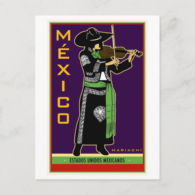 Mexiko Postkarte (Vorderseite)