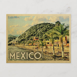 Mexiko Postkarte vom Lago Maggiore