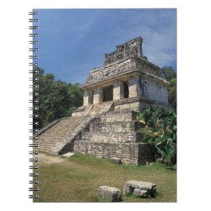 Mexiko, Provinz Chiapas, Palenque. Tempel des Notizblock