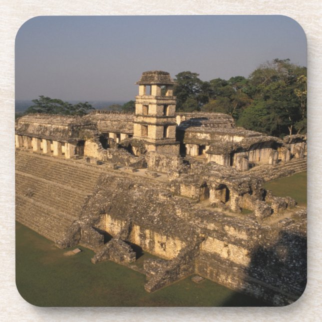Mexiko, Provinz Chiapas, Palenque, The Palace Untersetzer (Vorderseite)