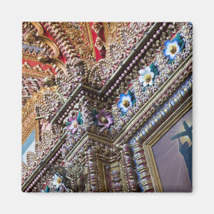 Mexiko, Queretaro. Detail im Inneren einer aufwend Magnet