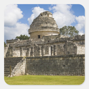 Mexiko, Quintana Roo, bei Cancun, Quadratischer Aufkleber