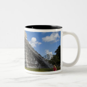 Mexiko, Quintana Roo, in der Nähe von Cancun, Chi Zweifarbige Tasse