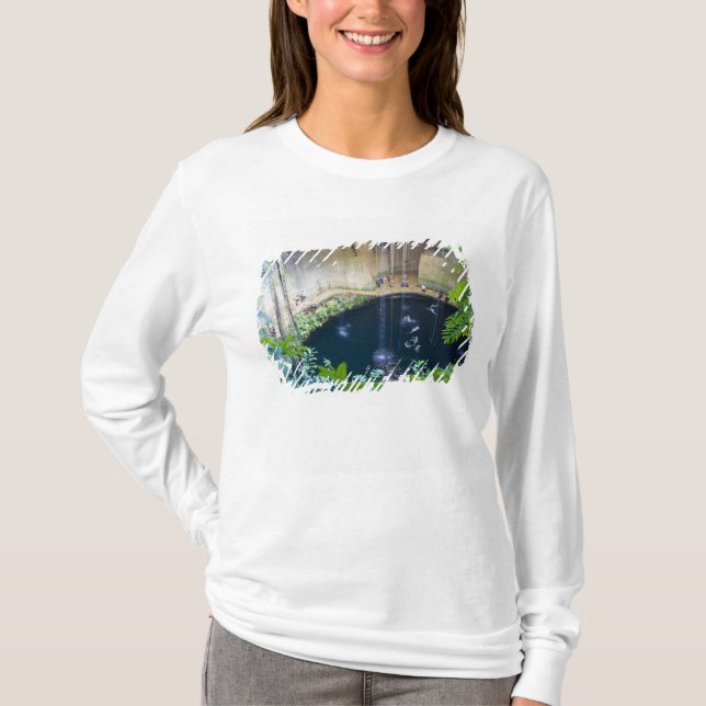 Mexiko, Quintana Roo, in der Nähe von Chichen Itza T-Shirt (Vorderseite)