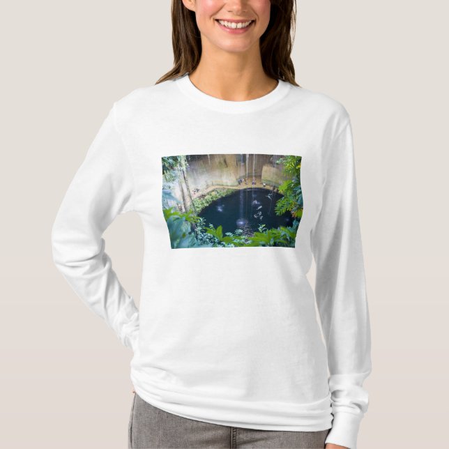 Mexiko, Quintana Roo, in der Nähe von Chichen Itza T-Shirt (Vorderseite)