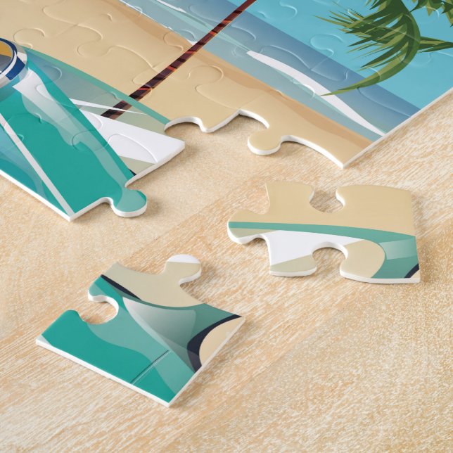 Mexiko - Reise mit dem Flugzeug Reiseplakat (Seite)