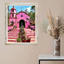 Mexiko Rosa Kapelle Poster