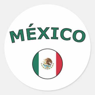 Mexiko Runder Aufkleber