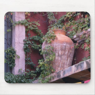 Mexiko, San Miguel de Allende, Efeu, Tongefäß, Mousepad