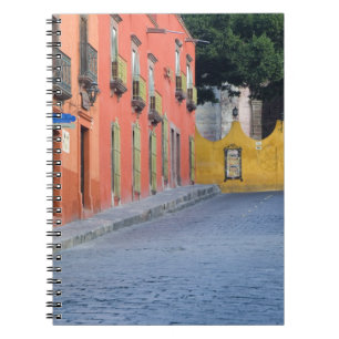 Mexiko, San Miguel de Allende, Zuhause entlang Notizblock