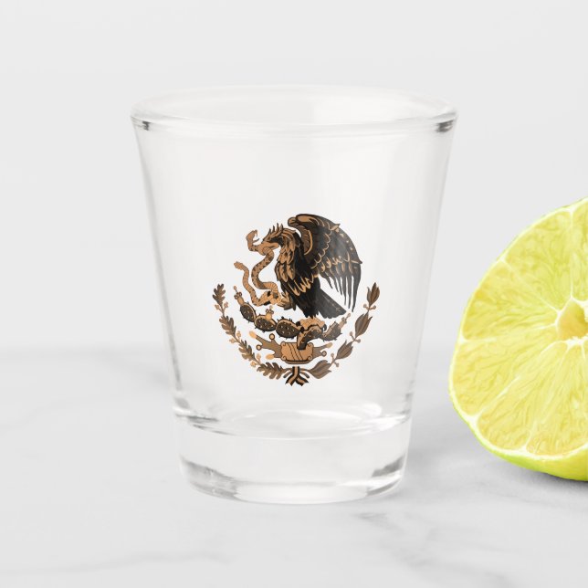Mexiko Schnapsglas (Vorderseite)