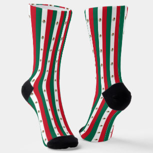 Mexiko-Socken, patriotische mexikanische Flaggenmo Socken
