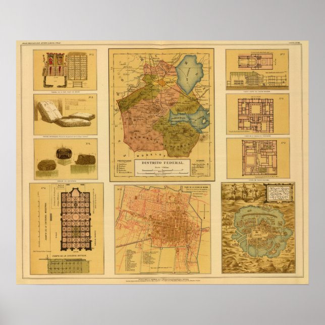 Mexiko-Stadt 2 Poster (Vorne)