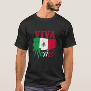 Mexiko-Stadt mexikanische Flagge Geschenk Lateinam T-Shirt