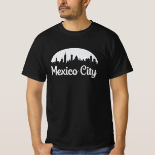 Mexiko Stadt Mexiko Stadtbild Skyline Funny Gesche T-Shirt