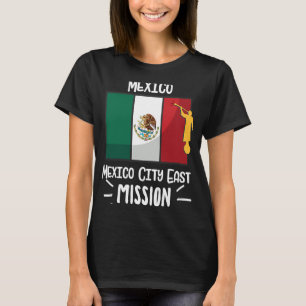 Mexiko-Stadt Ost-Mormon LDS-Mission T-Shirt